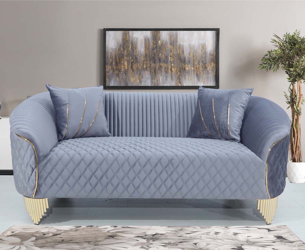 Rome Sofa and Love Grey