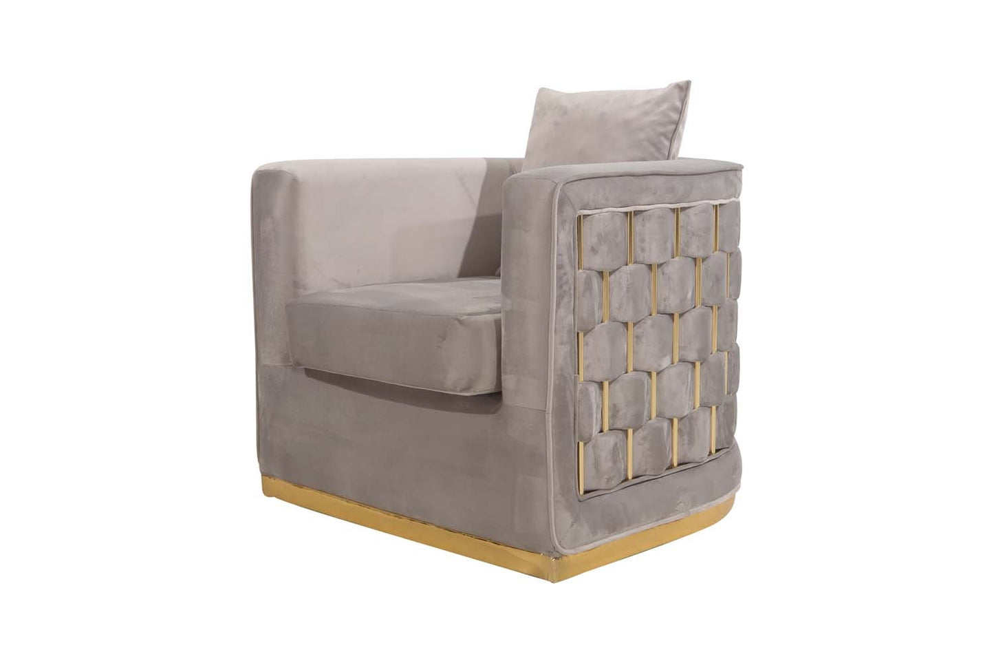 Leon 3Pc Sofa Set Grey